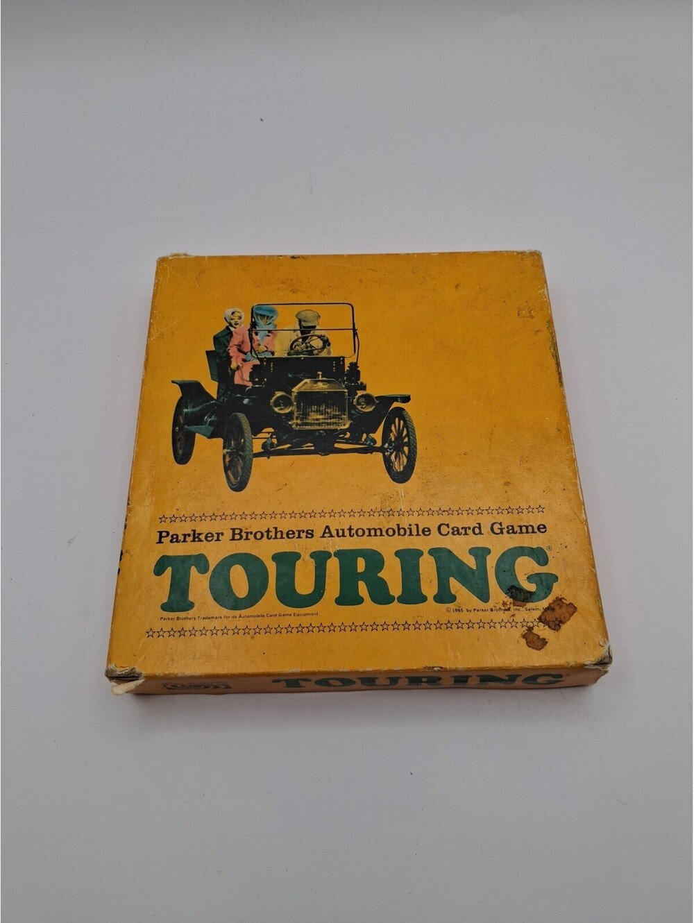 Vintage 1965 Parker Brothers Automobile Card Game Touring